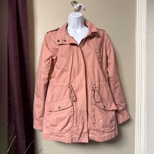 RB27 Ambiance Muted Pink Outerwear Utility Jacket Size Medium